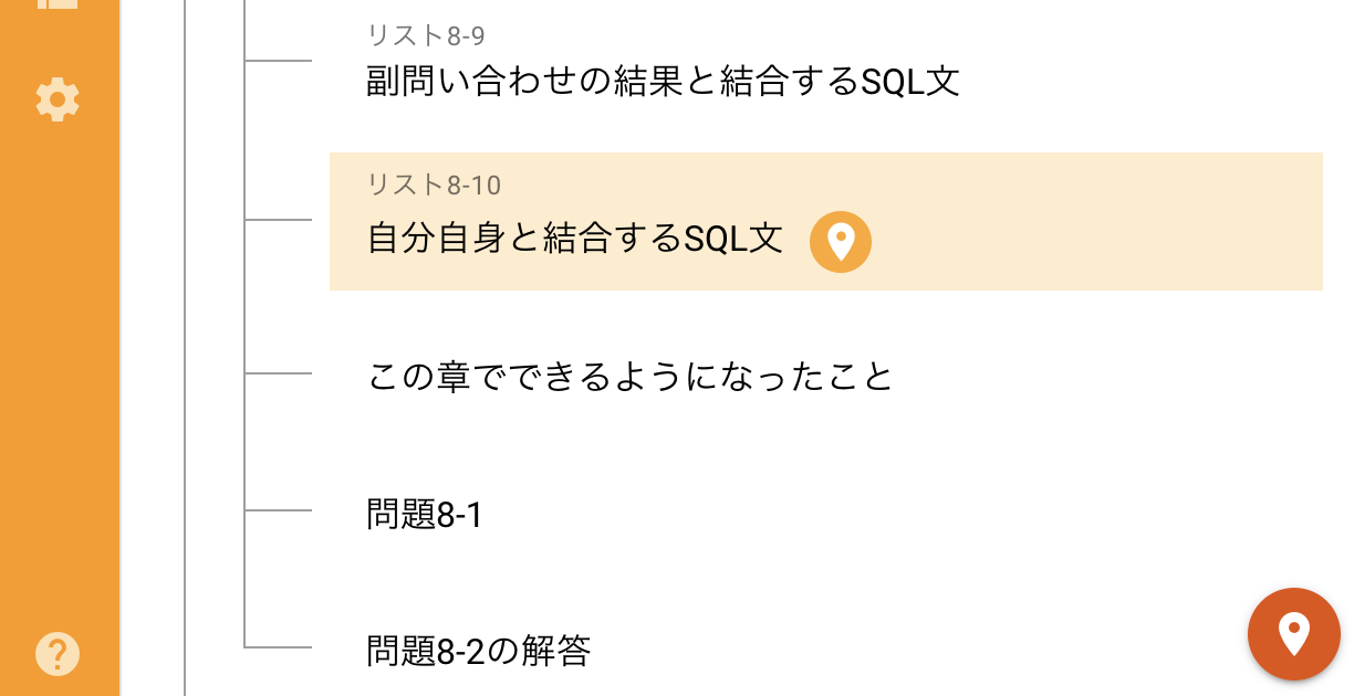 サインアウト状態の表示